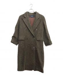 RALPH LAUREN（ラルフローレン）の古着「ツイードコート」｜グリーン