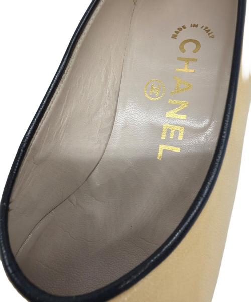 CHANEL（シャネル）CHANEL (シャネル) パンプス ブラウン サイズ:35　1/2の古着・服飾アイテム