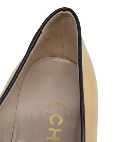 CHANEL（シャネル）CHANEL (シャネル) パンプス ブラウン サイズ:35　1/2の古着・服飾アイテム