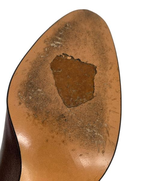 Salvatore Ferragamo（サルヴァトーレ フェラガモ）Salvatore Ferragamo (サルヴァトーレ フェラガモ) パンプス ボルドー サイズ:5の古着・服飾アイテム