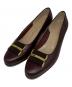 Salvatore Ferragamo（サルヴァトーレ フェラガモ）の古着「パンプス」｜ボルドー