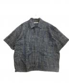 JOURNAL STANDARD relumeジャーナルスタンダード レリューム）の古着「半袖シャツ」｜ブルー