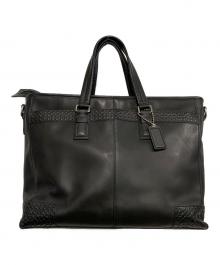 COACH（コーチ）の古着「ビジネスバッグ」｜ブラック