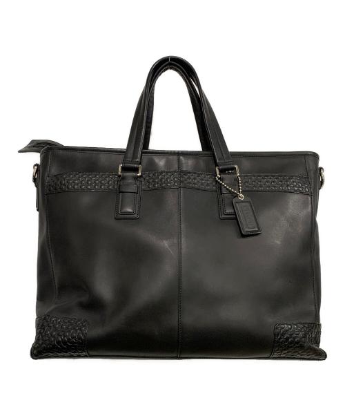 COACH（コーチ）COACH (コーチ) ビジネスバッグ ブラックの古着・服飾アイテム