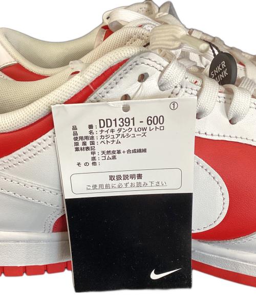 NIKE（ナイキ）NIKE (ナイキ) スニーカー ホワイト×レッド サイズ:30cmの古着・服飾アイテム