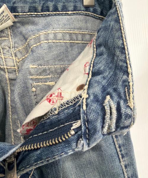 TRUE RELIGION（トゥルー レリジョン）TRUE RELIGION (トゥルー レリジョン) フレアデニムパンツ インディゴ サイズ:24の古着・服飾アイテム