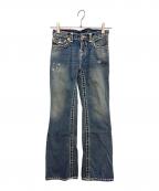 TRUE RELIGIONトゥルー レリジョン）の古着「フレアデニム」｜インディゴ