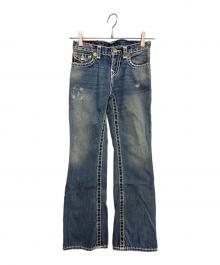 TRUE RELIGION（トゥルー レリジョン）の古着「フレアデニム」｜インディゴ