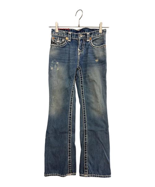 TRUE RELIGION（トゥルー レリジョン）TRUE RELIGION (トゥルー レリジョン) フレアデニム インディゴ サイズ:8の古着・服飾アイテム