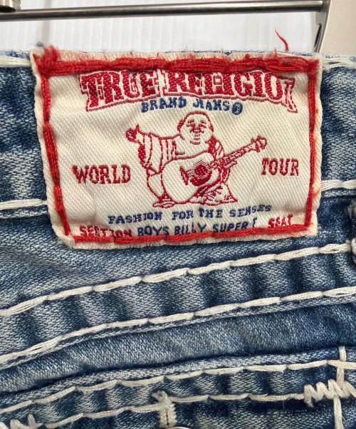 TRUE RELIGION（トゥルー レリジョン）TRUE RELIGION (トゥルー レリジョン) フレアデニム インディゴ サイズ:8の古着・服飾アイテム