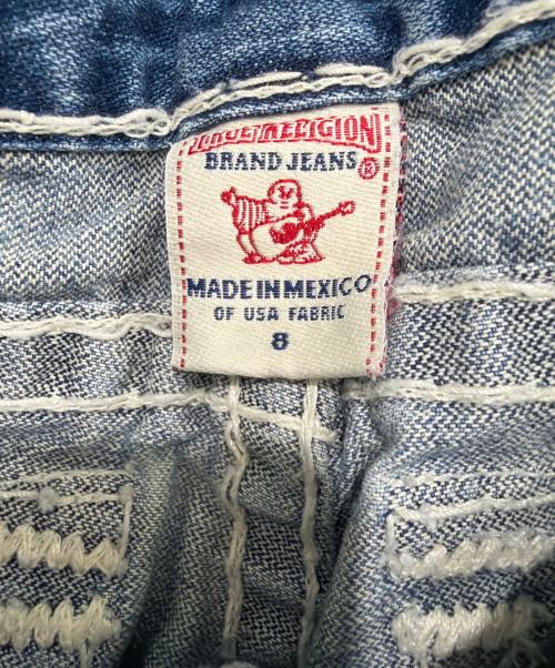 TRUE RELIGION（トゥルー レリジョン）TRUE RELIGION (トゥルー レリジョン) フレアデニム インディゴ サイズ:8の古着・服飾アイテム
