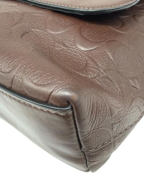 COACH（コーチ）COACH (コーチ) ショルダーバッグ ブラウンの古着・服飾アイテム