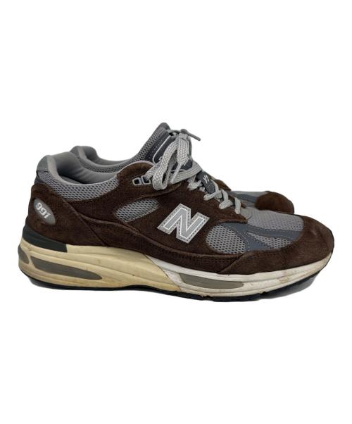 NEW BALANCE（ニューバランス）NEW BALANCE (ニューバランス) ローカットスニーカー ブラウン×グレー サイズ:8　1/2の古着・服飾アイテム