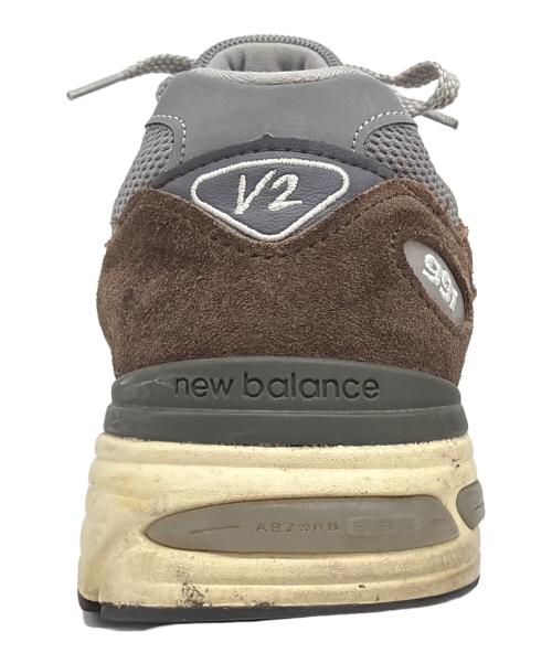 NEW BALANCE（ニューバランス）NEW BALANCE (ニューバランス) ローカットスニーカー ブラウン×グレー サイズ:8　1/2の古着・服飾アイテム