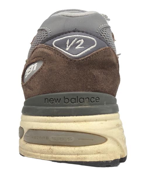 NEW BALANCE（ニューバランス）NEW BALANCE (ニューバランス) ローカットスニーカー ブラウン×グレー サイズ:8　1/2の古着・服飾アイテム