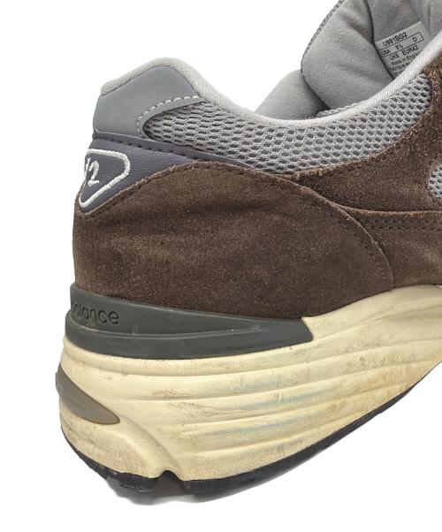 NEW BALANCE（ニューバランス）NEW BALANCE (ニューバランス) ローカットスニーカー ブラウン×グレー サイズ:8　1/2の古着・服飾アイテム