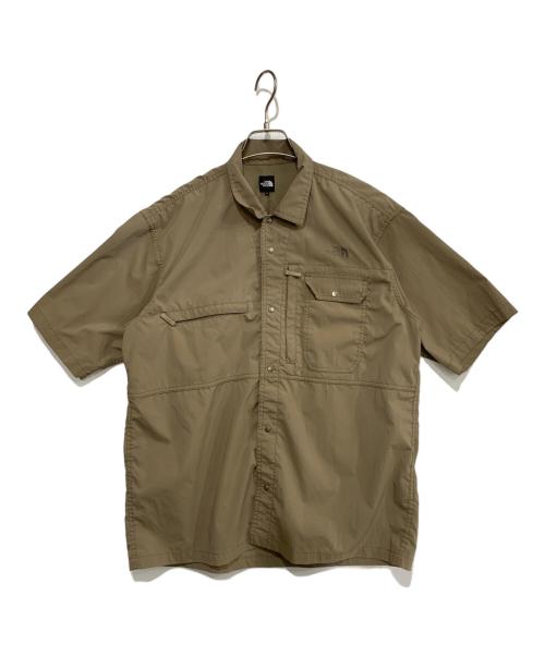 THE NORTH FACE（ザ ノース フェイス）THE NORTH FACE (ザ ノース フェイス) 半袖シャツ カーキ サイズ:Sの古着・服飾アイテム