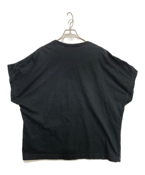 にゃー（ニャー）にゃー (ニャー) ノースリーブカットソー ブラック サイズ:Mの古着・服飾アイテム