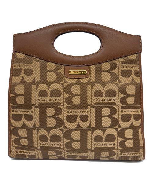 Burberry's（バーバリーズ）Burberry's (バーバリーズ) ハンドバッグ ブラウンの古着・服飾アイテム
