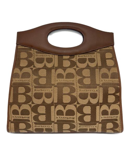 Burberry's（バーバリーズ）Burberry's (バーバリーズ) ハンドバッグ ブラウンの古着・服飾アイテム