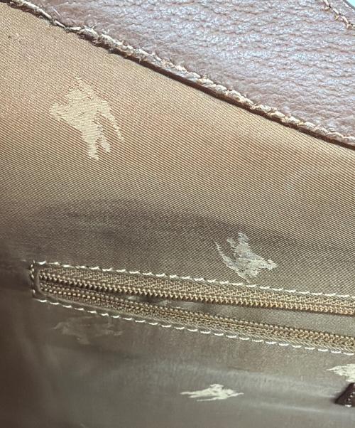 Burberry's（バーバリーズ）Burberry's (バーバリーズ) ハンドバッグ ブラウンの古着・服飾アイテム