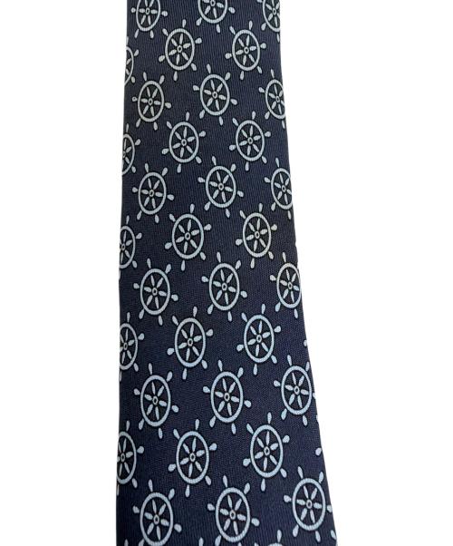 HERMES（エルメス）HERMES (エルメス) ネクタイ ネイビー サイズ:-の古着・服飾アイテム