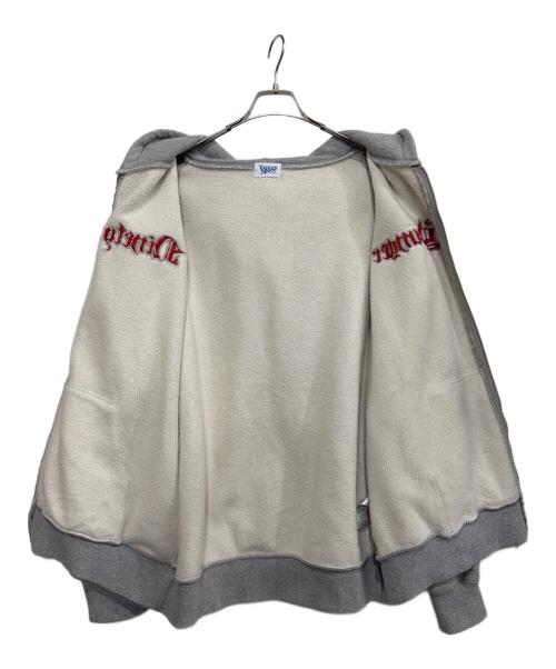 YOUNGER SONG（ヤンガーソング）Younger Song (ヤンガーソング) 9090 (9090) ジップパーカー グレー サイズ:XLの古着・服飾アイテム