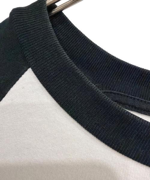 Aape BY A BATHING APE（エーエイプ バイ アベイシングエイプ）AAPE BY A BATHING APE (エーエイプ バイ アベイシングエイプ) 長袖カットソー ホワイト×ブラック サイズ:XLの古着・服飾アイテム