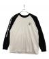 AAPE BY A BATHING APE（エーエイプ バイ アベイシングエイプ）の古着「長袖カットソー」｜ホワイト×ブラック