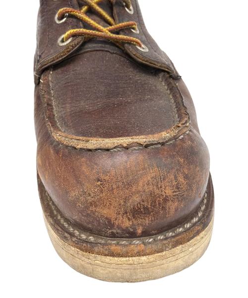 RED WING（レッドウィング）RED WING (レッドウィング) 6-inch Classic Moc ブラウン サイズ:9　1/2の古着・服飾アイテム