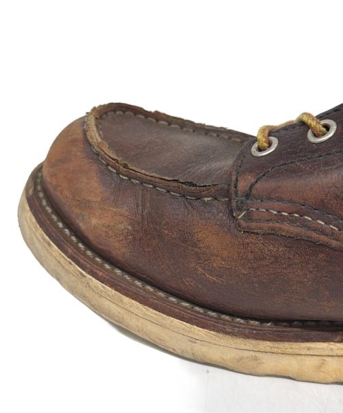 RED WING（レッドウィング）RED WING (レッドウィング) 6-inch Classic Moc ブラウン サイズ:9　1/2の古着・服飾アイテム