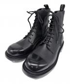 ALEXANDER McQUEENアレキサンダーマックイーン）の古着「Leather Ankle Boots」｜ブラック