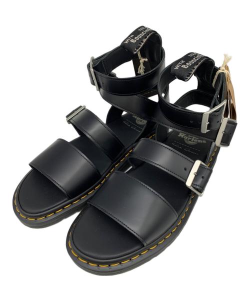 Dr.Martens（ドクターマーチン）Dr.Martens (ドクターマーチン) RICK OWENS (リックオウエンス) サンダル ブラック サイズ:10UKの古着・服飾アイテム