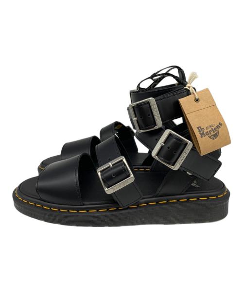 Dr.Martens（ドクターマーチン）Dr.Martens (ドクターマーチン) RICK OWENS (リックオウエンス) サンダル ブラック サイズ:10UKの古着・服飾アイテム