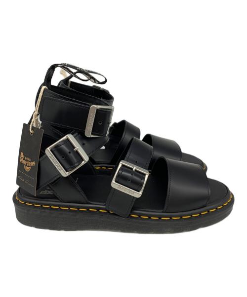 Dr.Martens（ドクターマーチン）Dr.Martens (ドクターマーチン) RICK OWENS (リックオウエンス) サンダル ブラック サイズ:10UKの古着・服飾アイテム