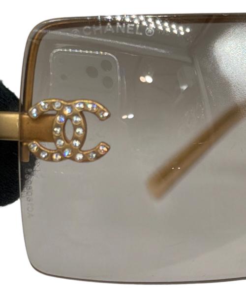 CHANEL（シャネル）CHANEL (シャネル) サングラス ゴールドの古着・服飾アイテム