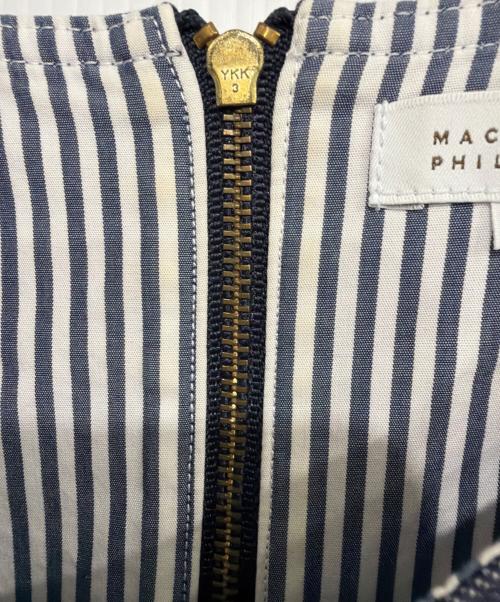 MACKINTOSH PHILOSOPHY（マッキントッシュ フィロソフィー）MACKINTOSH PHILOSOPHY (マッキントッシュ フィロソフィー) 半袖ワンピース ブルー サイズ:Mの古着・服飾アイテム