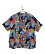 Sun Surfサンサーフ）の古着「アロハシャツ」｜ブルー
