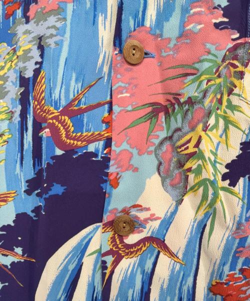 Sun Surf（サンサーフ）Sun Surf (サンサーフ) アロハシャツ ブルー サイズ:XLの古着・服飾アイテム