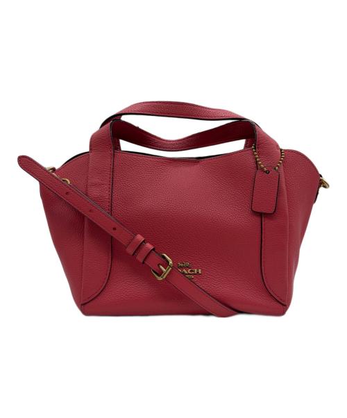 COACH（コーチ）COACH (コーチ) 2WAYバッグ ピンクの古着・服飾アイテム