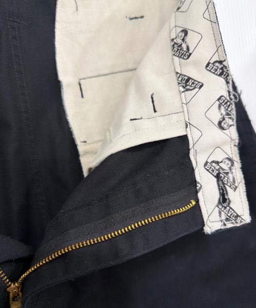 BEN DAVIS（ベンデイビス）BEN DAVIS (ベンデイビス) スリークォーター ワークパンツ ブラック サイズ:Mの古着・服飾アイテム