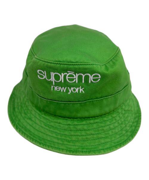 SUPREME（シュプリーム）Supreme (シュプリーム) バケットハット グリーン サイズ:-の古着・服飾アイテム