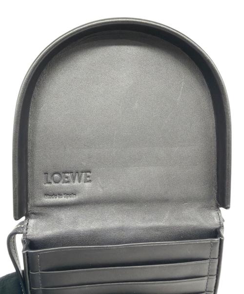 LOEWE（ロエベ）LOEWE (ロエベ) ヒールポーチ ブラックの古着・服飾アイテム
