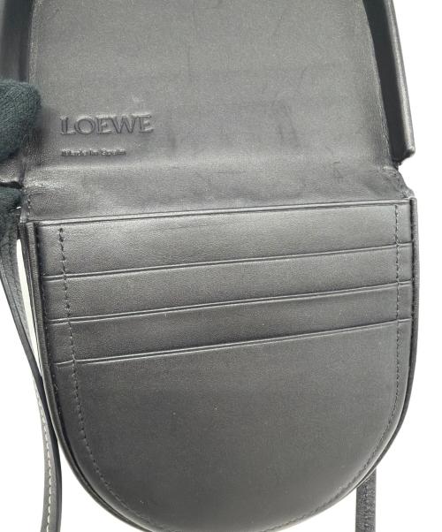 LOEWE（ロエベ）LOEWE (ロエベ) ヒールポーチ ブラックの古着・服飾アイテム