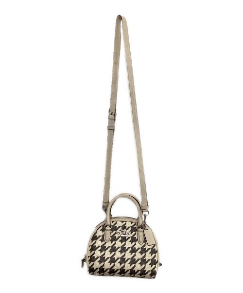 COACH（コーチ）COACH (コーチ) ショルダーバッグ ブラック×ホワイトの古着・服飾アイテム