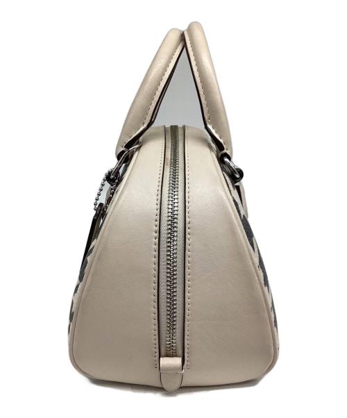 COACH（コーチ）COACH (コーチ) ショルダーバッグ ブラック×ホワイトの古着・服飾アイテム