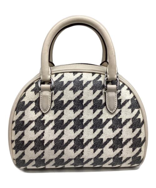 COACH（コーチ）COACH (コーチ) ショルダーバッグ ブラック×ホワイトの古着・服飾アイテム