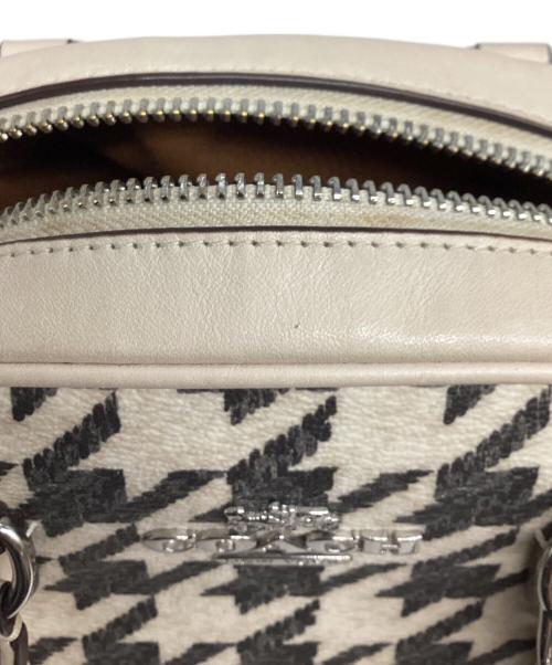 COACH（コーチ）COACH (コーチ) ショルダーバッグ ブラック×ホワイトの古着・服飾アイテム