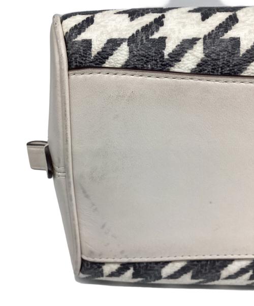 COACH（コーチ）COACH (コーチ) ショルダーバッグ ブラック×ホワイトの古着・服飾アイテム