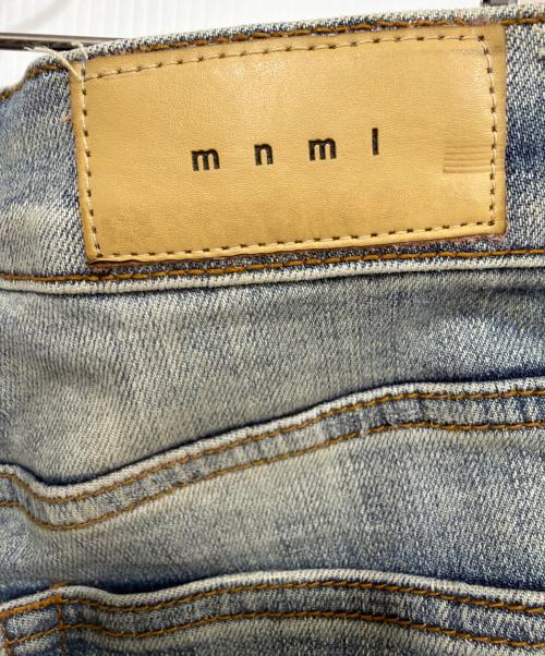 mnml（ミニマル）MNML (ミニマル) ダメージデニムパンツ インディゴ サイズ:30の古着・服飾アイテム
